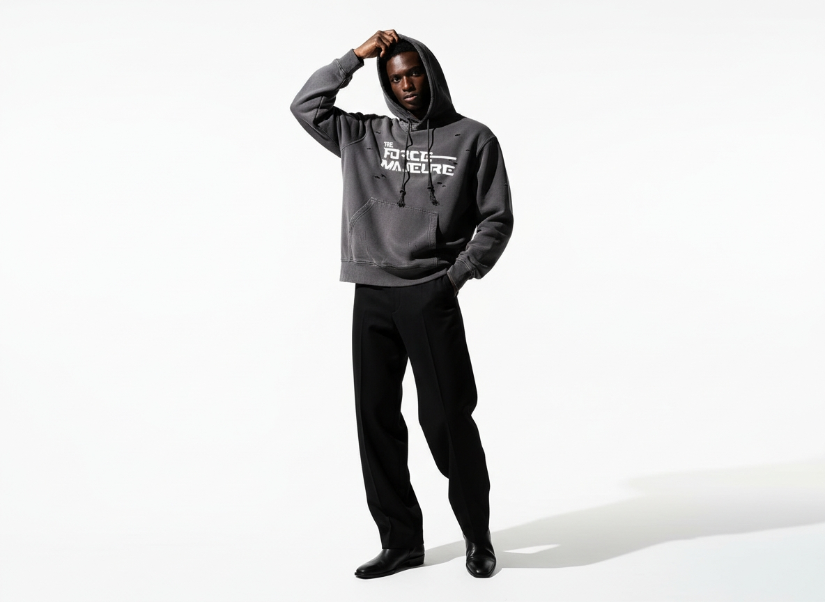 The Tell Hell No — High Neck Hoodie